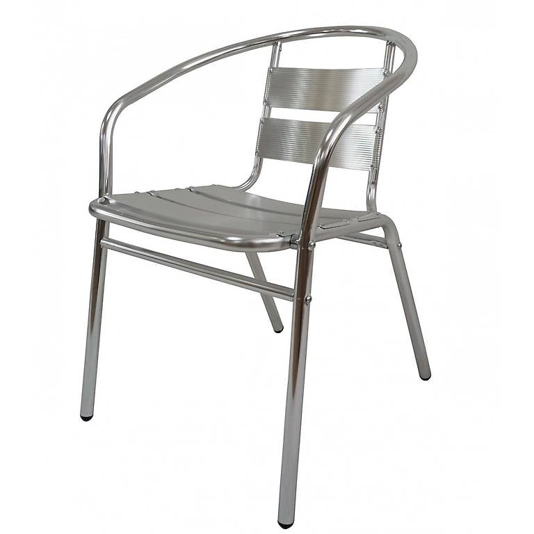 Alu Stuhl, stapelbar