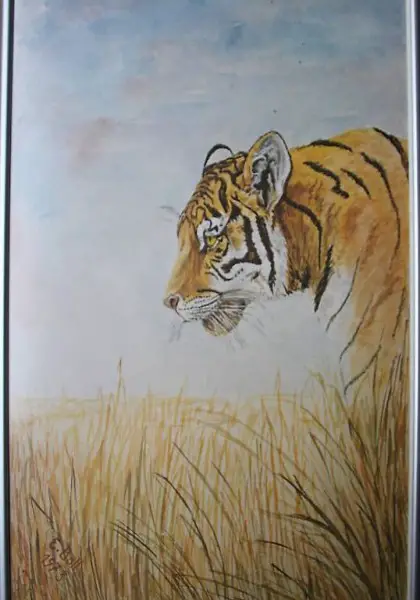 Tiger - Ernst Boll, Photolithografie