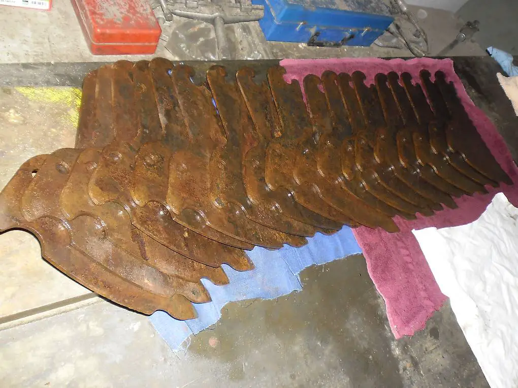 Ladewagen Messer 17 Stück