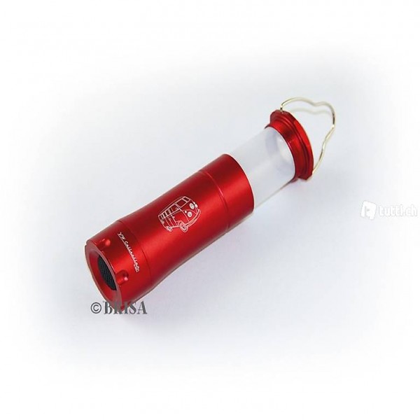 VW T1 BUS TASCHENLAMPE IN GESCHENKDOSE - ROT