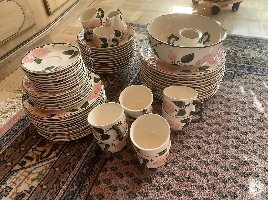Geschirr Villeroy&Boch Wildrose 63-teilig