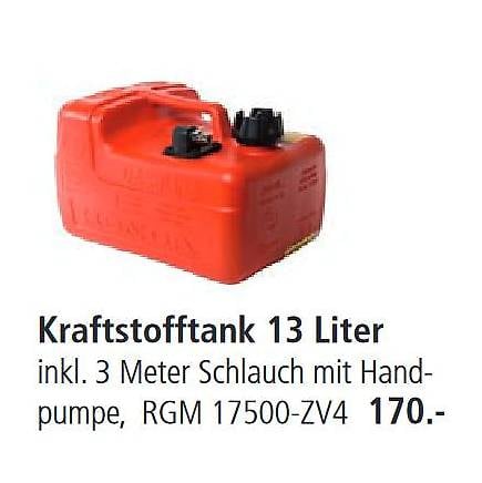 Honda Benzintank 13 Liter