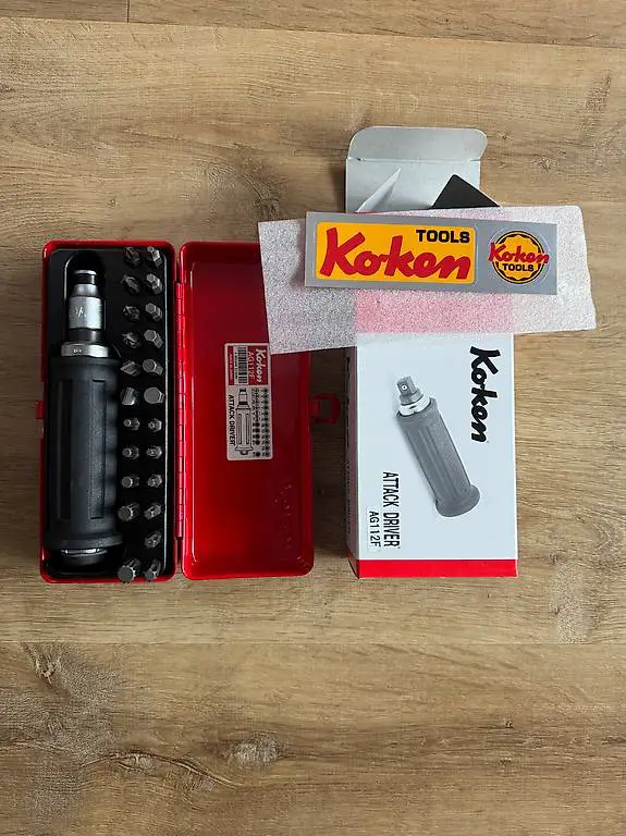 KOKEN AG112F Neu OVP, Schlagschraubenzieher Set (Vers.inkl.)