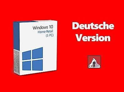 Windows 10 Home Retail (5 PC)