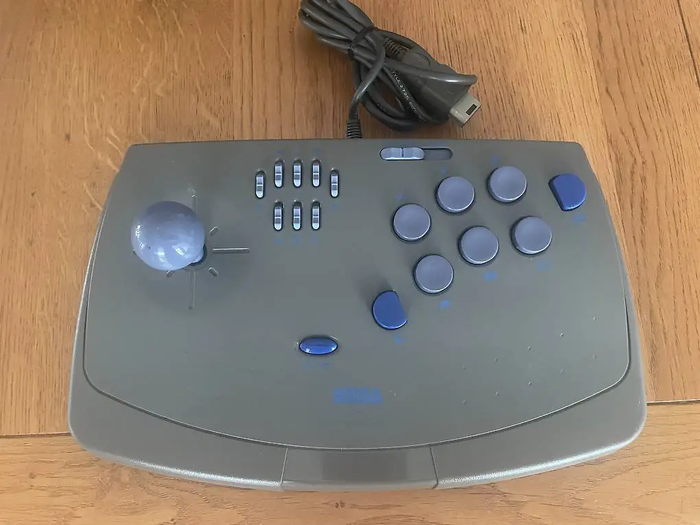 Sega Saturn - Arcade Stick JPN, Tested & Working