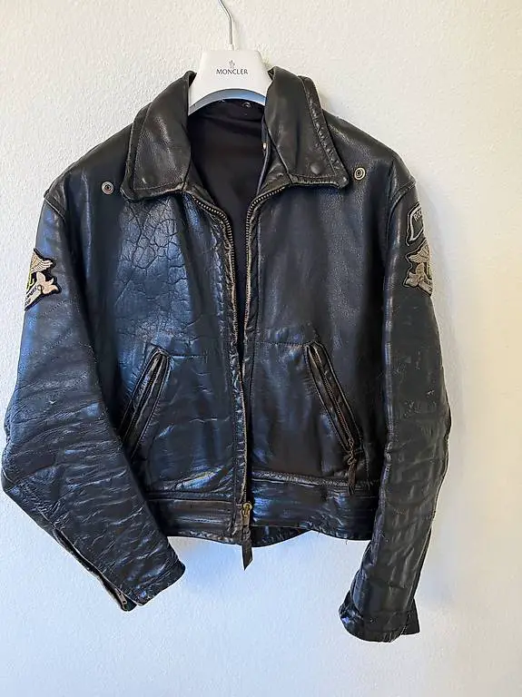 Vintage Bikerjacke Harley Davidson