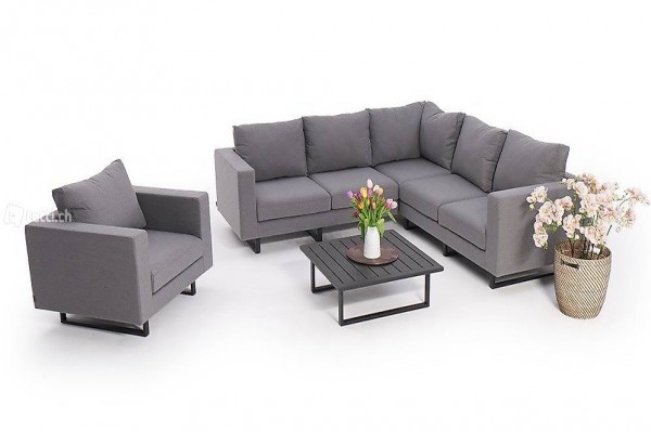  Outdoor Garten Lounge Sunbrella Fabric grau