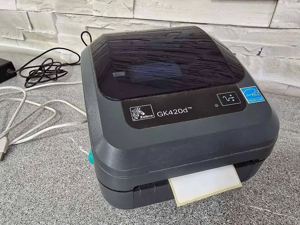 Zebra GK420d Drucker Etiketten Thermo Label Printer Bon