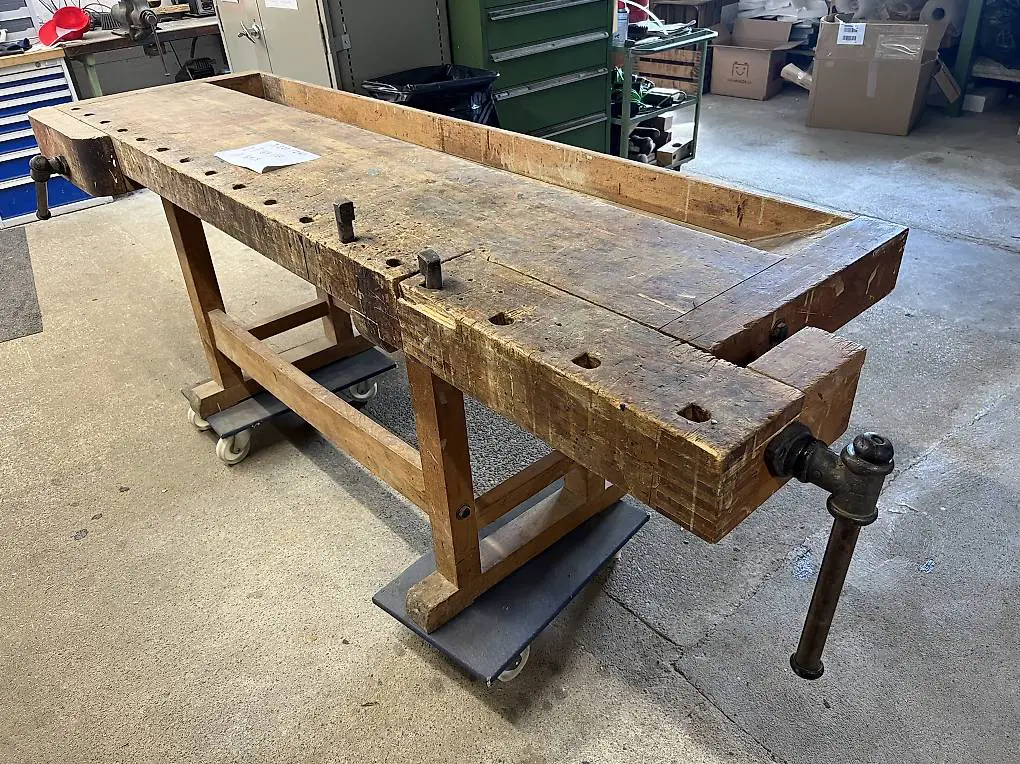 Hobelbank Nr.2 Werkbank 243cm