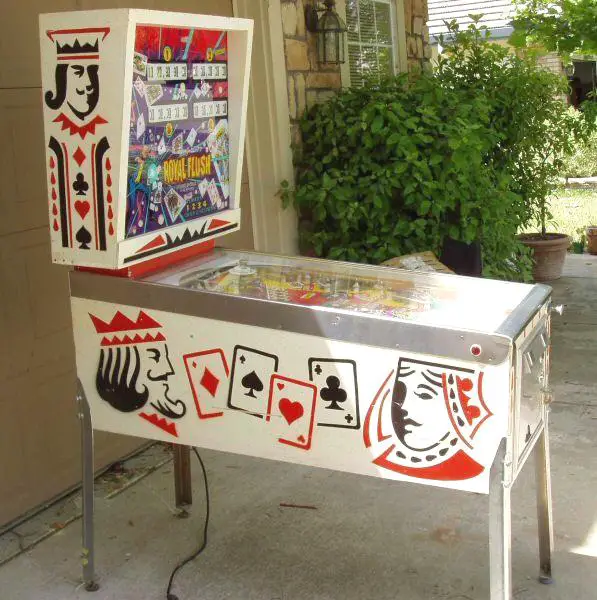 Flipper Gottlieb Royal Flush