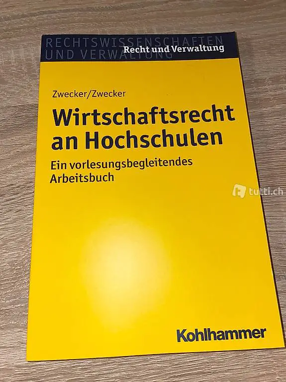 Wirtschaftsrecht an Hochschulen