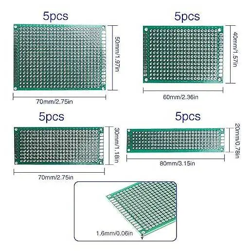 Leiterplatten Kit 75 teilig für Präzision und Vielseitigke