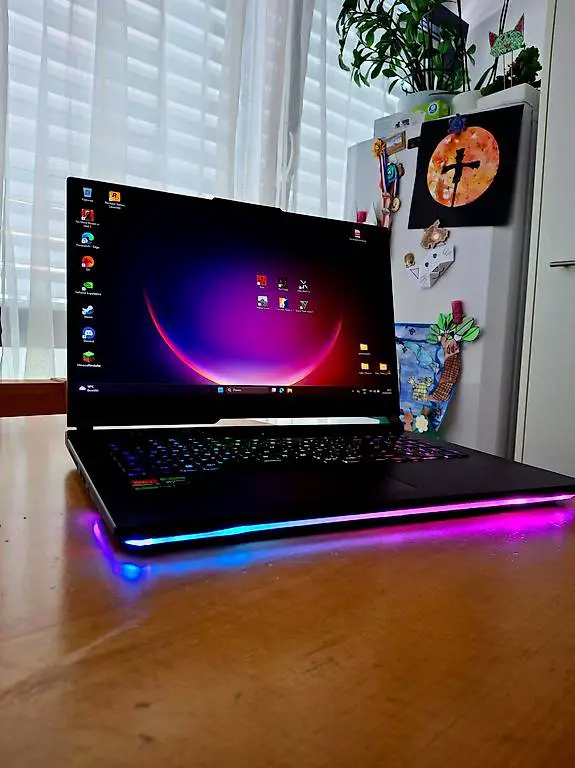 asus rog strix g17 g713pi-ll077w, gaming notebook