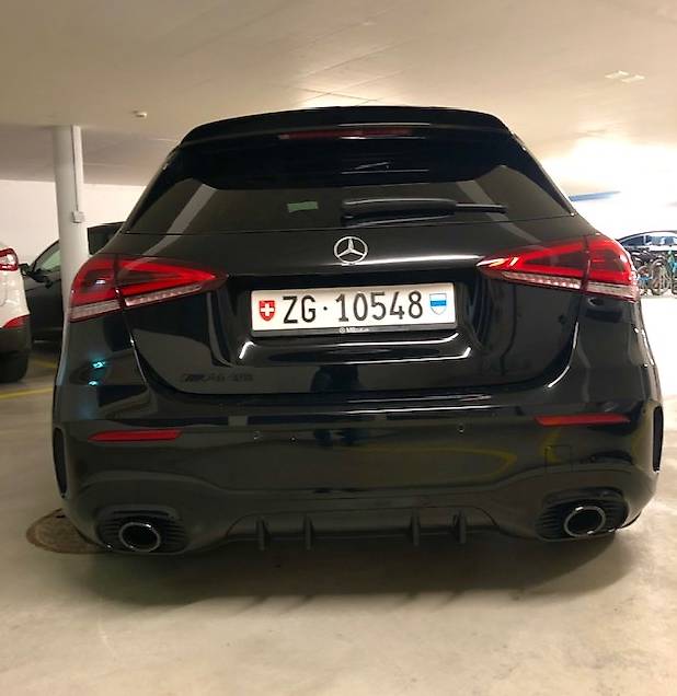 zg 10548 autonummer / kontrollschild / nummernschild