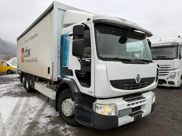 renault / renault trucks, premium 430 6x2, brücke-verdeck