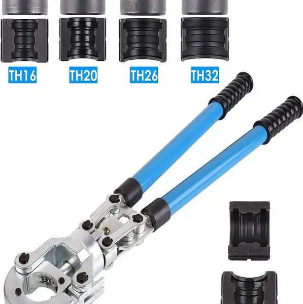  Rohrpresszange TH Kontur Presszange mit Mehrschichtbacken