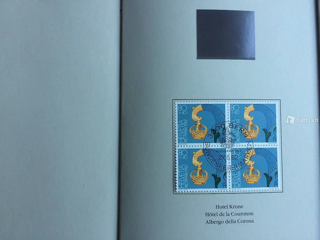 Briefmarken Handwerker-, Post- und Wirtschaftsschilder