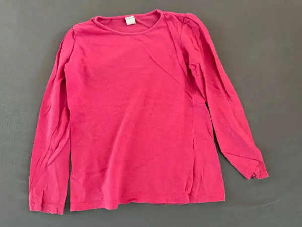 Pinkes T-Shirt (langarm) , Gr. 110