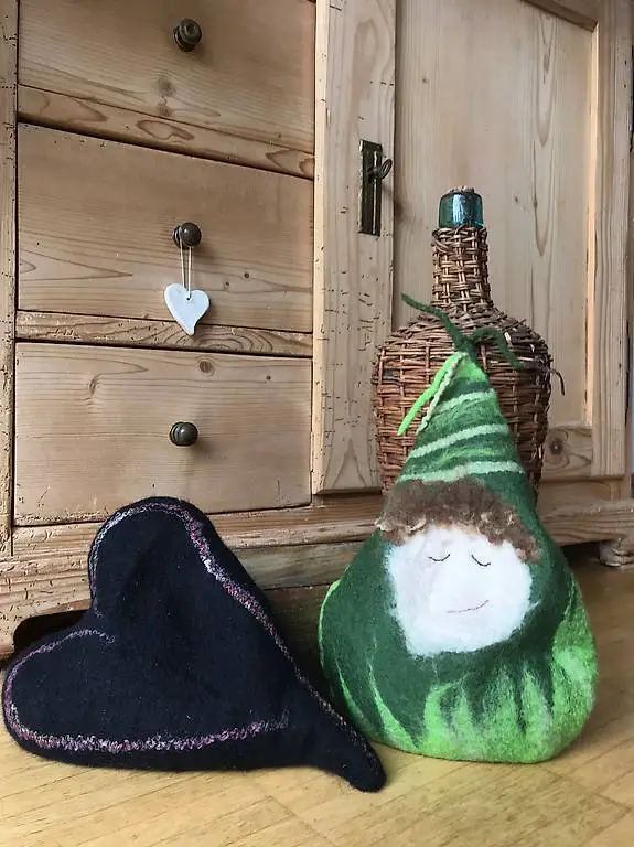 Wärmekissen aus Kirschsteinen