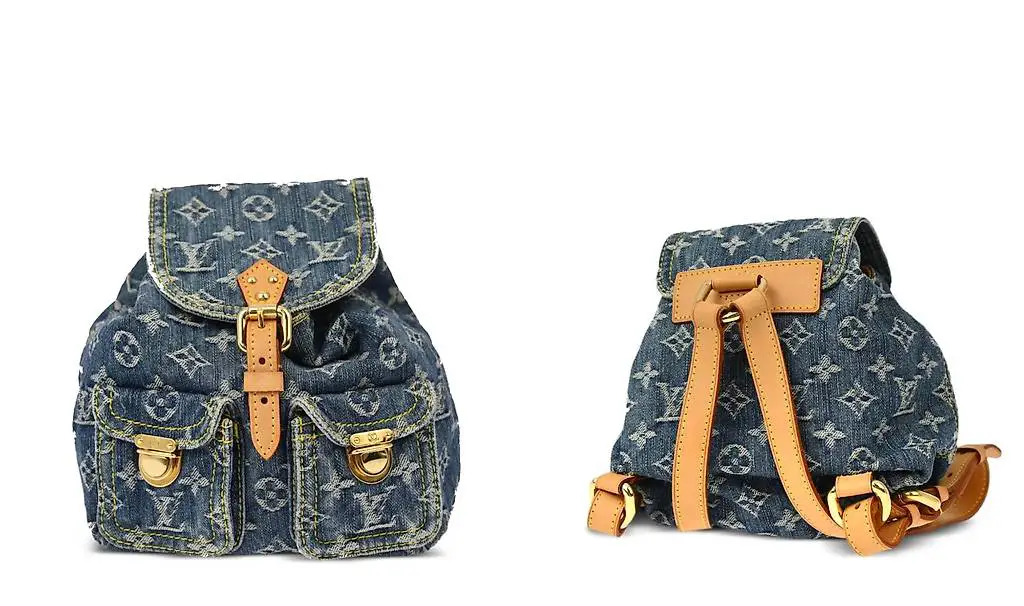 Louis Vuitton MNG Denim Sac a Dos PM Backpack