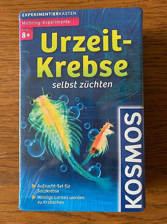 Kosmos Mitbringspiel Urzeit-Krebse selbst züchten