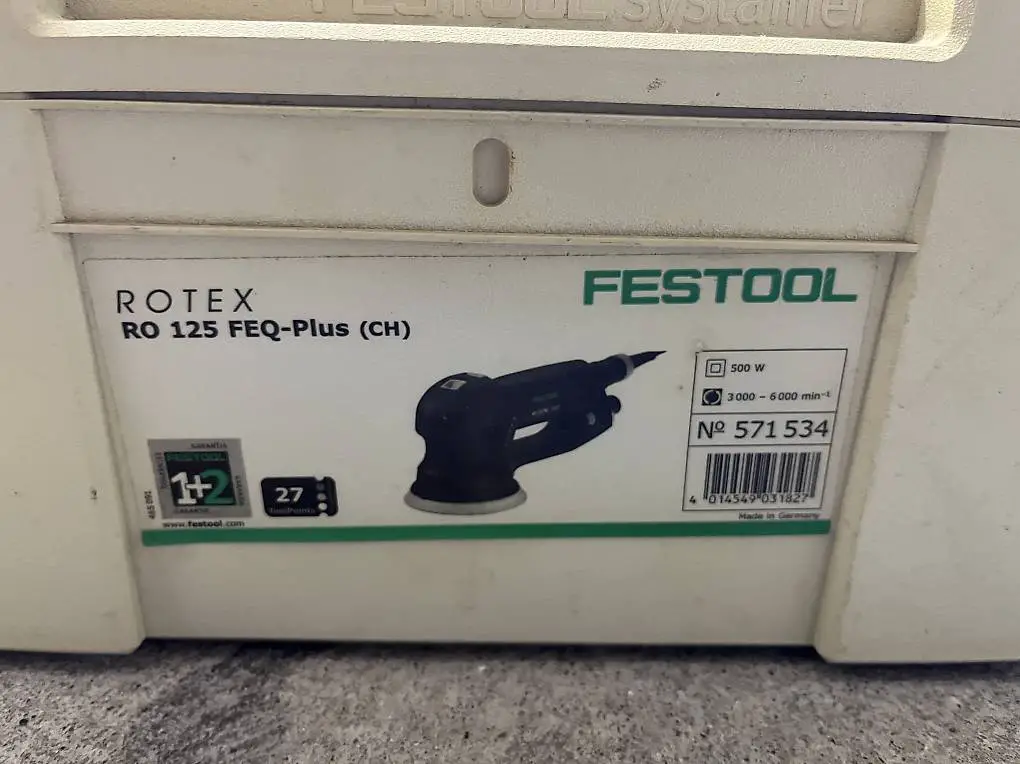 Festool Rotex 125 FEQ Gebraucht zu verkaufen