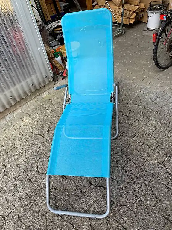 Liegestuhl für garten, klappbar