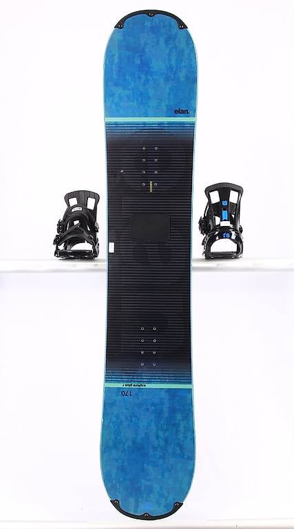 Snowboard ELAN EXPLORE PLUS R 2022, blue/black 165; 170 cm