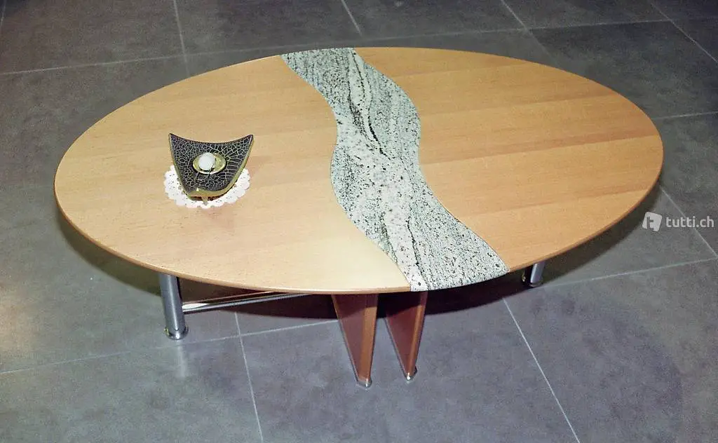  Salontisch Buche Granit