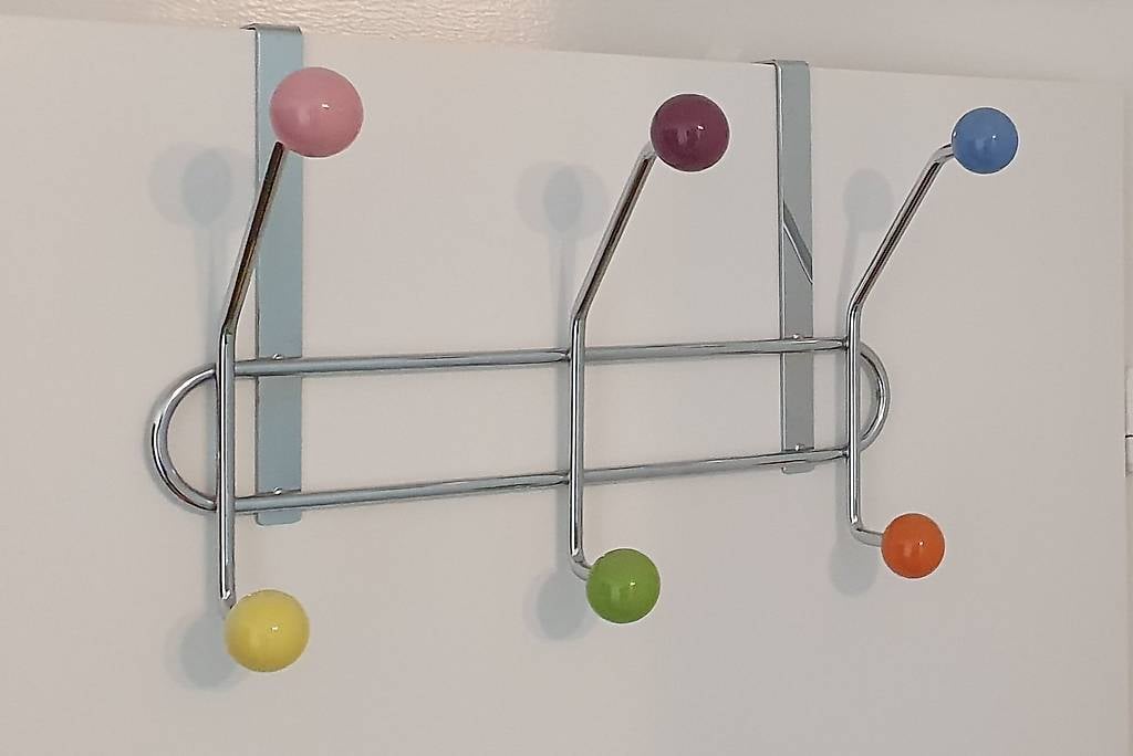 Kleiderhacken (Aufhänger für Tür) farbig