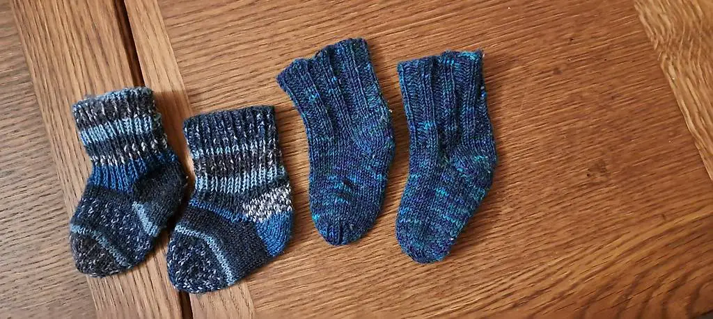 Wollsocken für die kleinsten