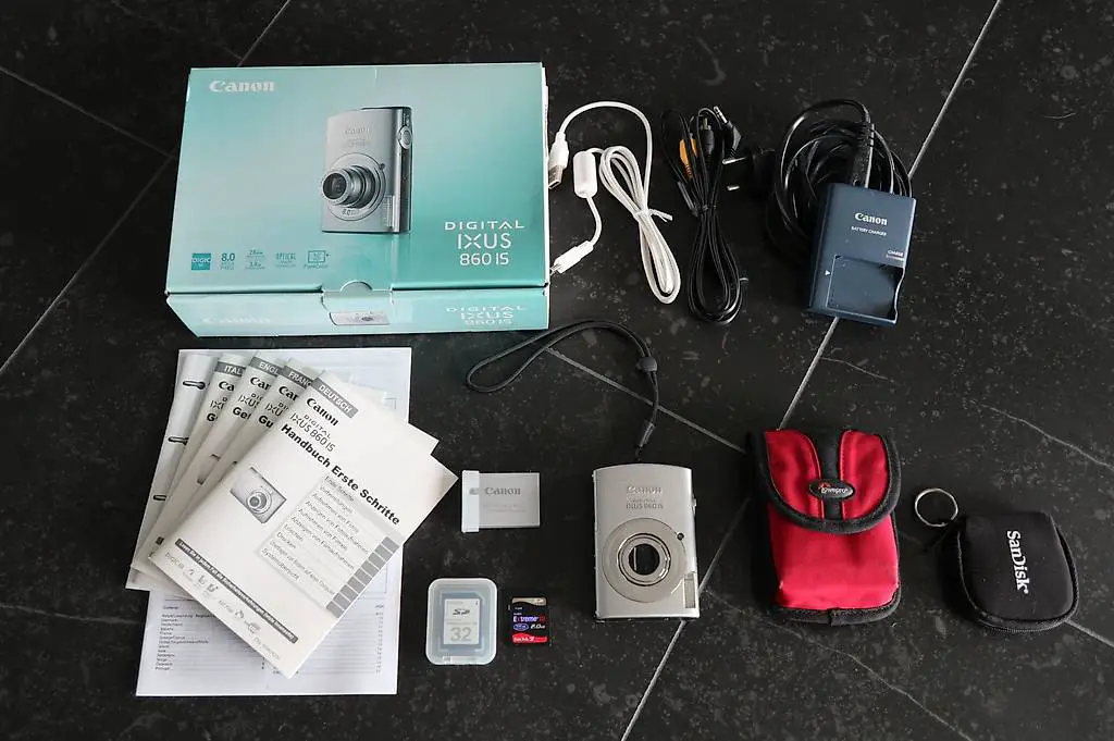 Digitalkamera Canon IXUS 860 IS