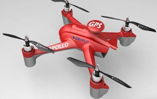  Apollo A Quadrocopter in rot, RTF-Modell - Ausverkauf