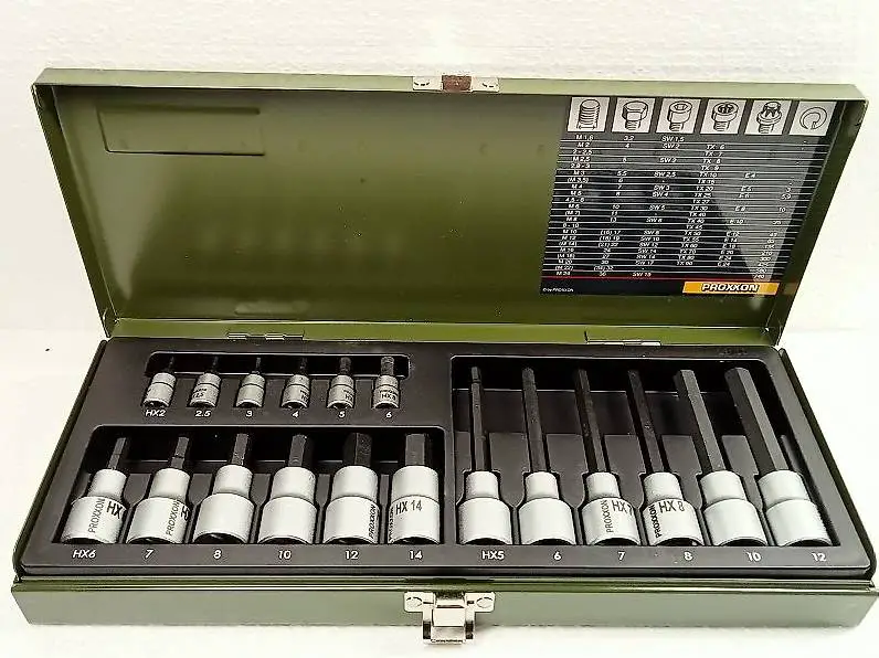 Steckschlüsselsatz PROXXON 18-tlg (NEU)