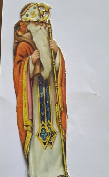 Samiklaus lebkuchenbildchen um 1900