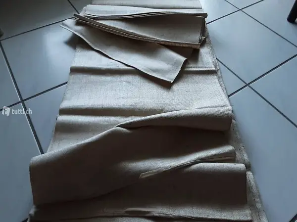 12 Leinen Hand Tücher 20er 30er mid century Design Vintage