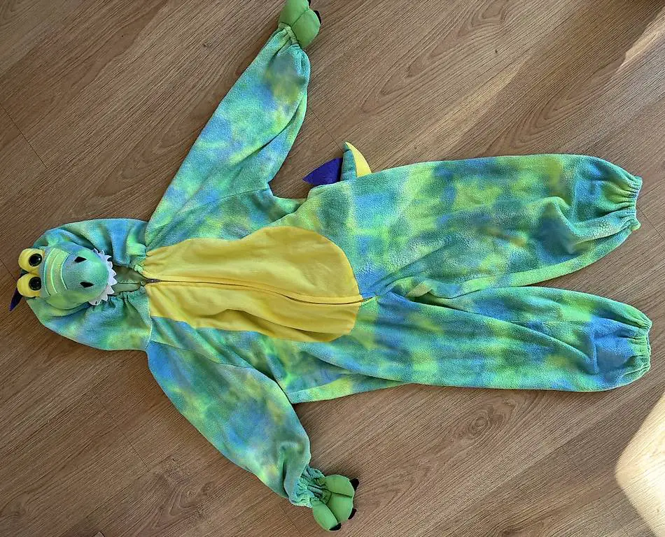 Fasnachts-Kostüm Drache Grösse 110/116