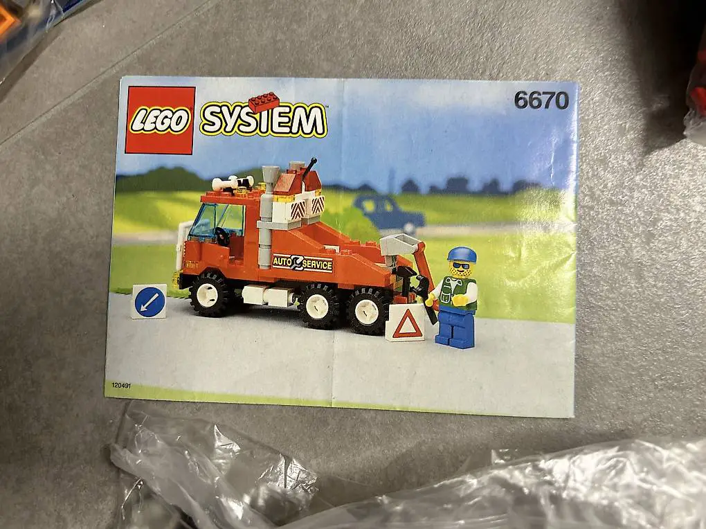 Lego 6670 Abschleppwagen