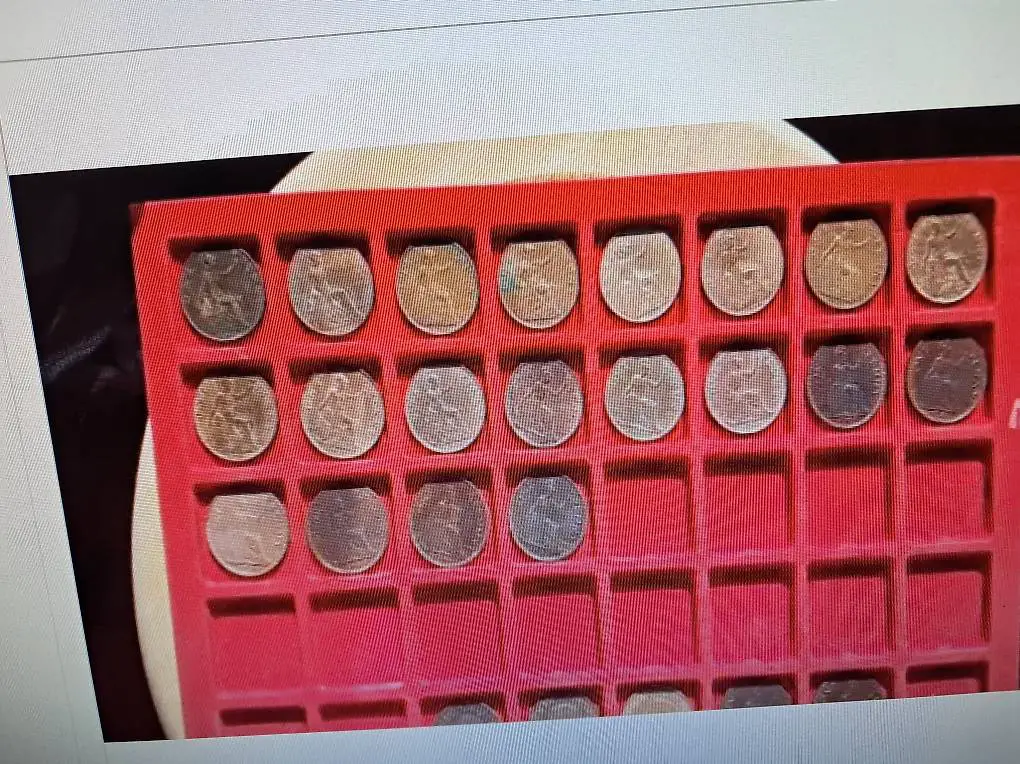 Pz 20 monete da 1 penni gran bretania