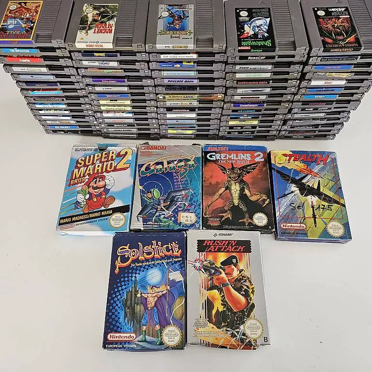 nes ovp top zustand spiele zelda mario retro