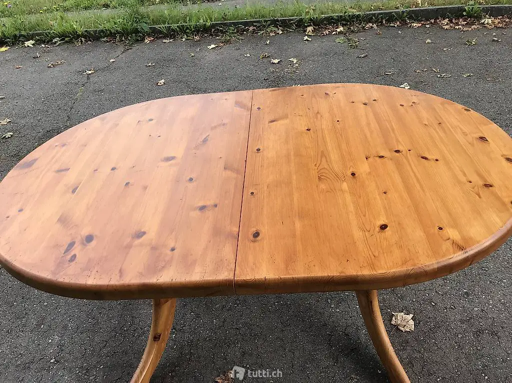  Tisch Kiefer (Nr 241UA) mit 3 Stühlen