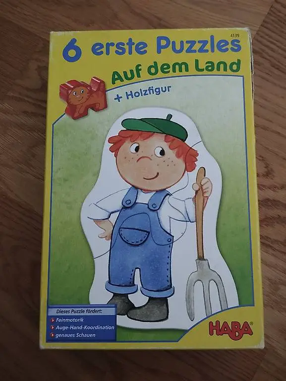 Haba 6 erste Puzzel auf dem Land