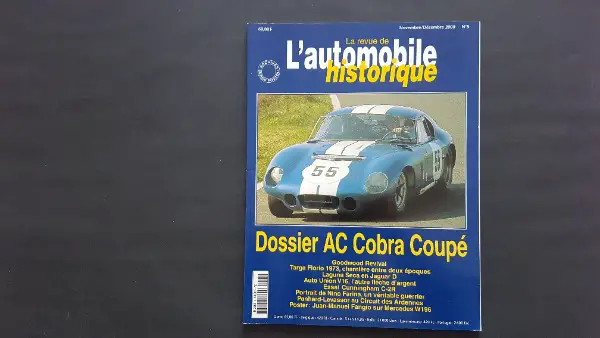 L"automobile historique, Nr. 5, Ac Cobra Coupé, Jaguar D