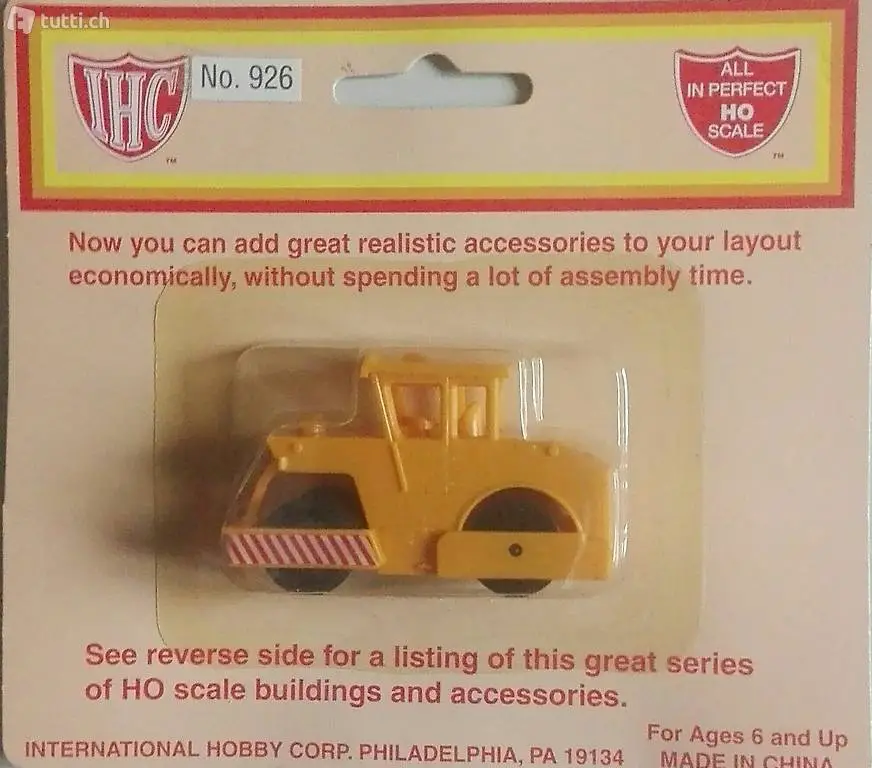 IHC H0 Modell Planierraupe OVP