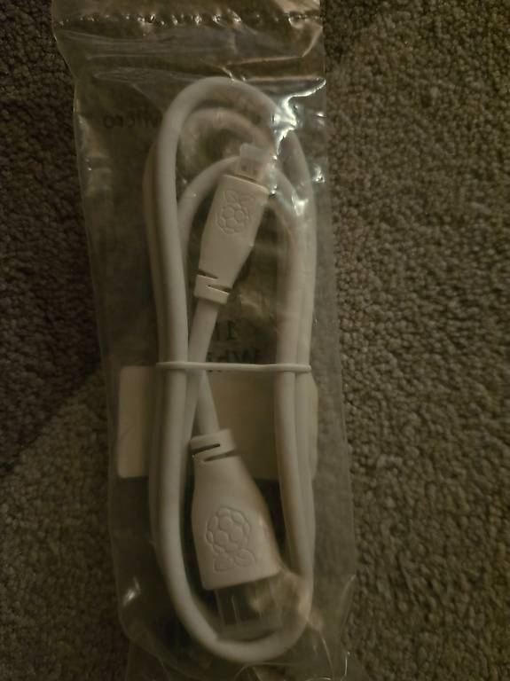 Raspberry Pi HDMI-Kabel Original, Micro HDMI zu HDMI, 1m