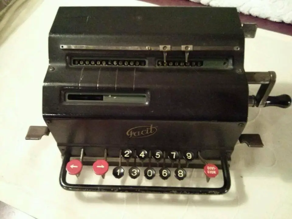 Rechenmaschine antik Weinitschke