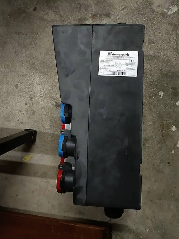 Stromverteiler Bauprovisorium