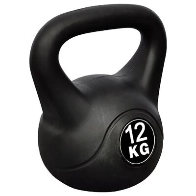  vidaXL Kettlebell Kugelhantel Trainingshantel Gewicht 12KG