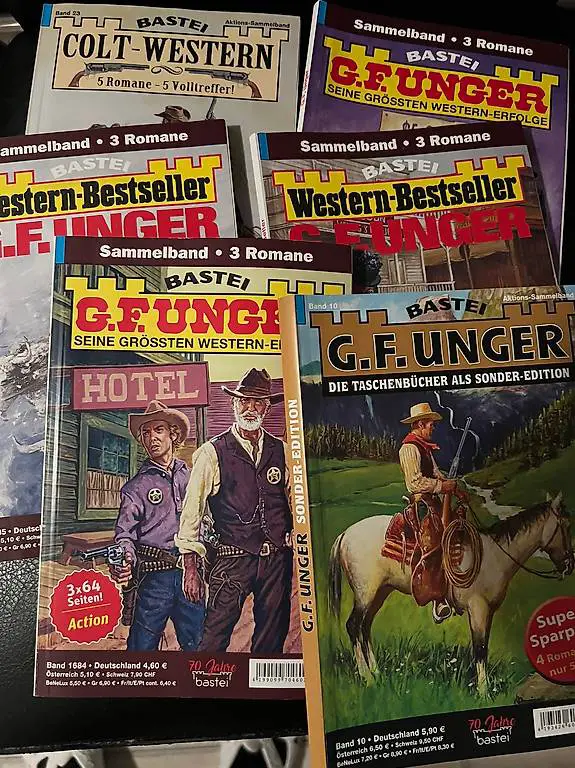 5er/3er1er/Band-Romanheftli ab