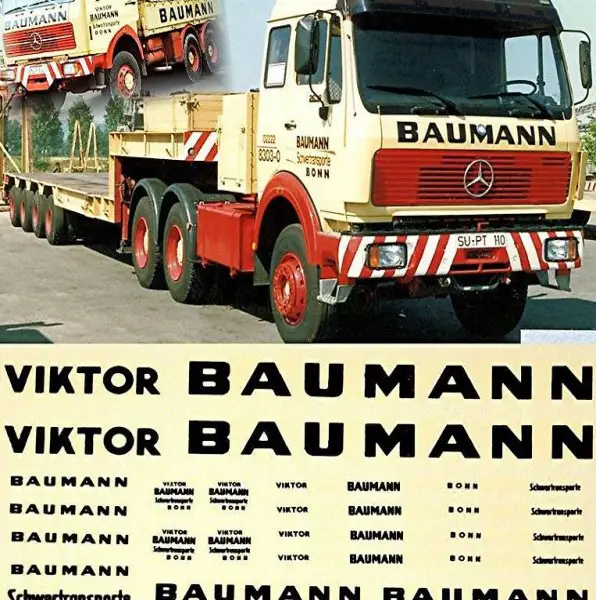  Baumann Schwertransporte - Die achtziger und neunziger Jahre